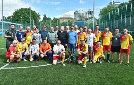 На базі ФФУ пройшов товариський матч до Дня медичного працівника