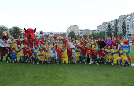 Збірні будівельників України та Білорусі розписали «мирову» у Києві 