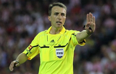 На матчі Україна – Туреччина працюватиме іспанська бригада арбітрів