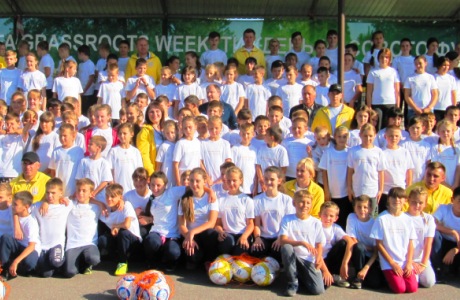 «Відкриті уроки футболу» на Київщині