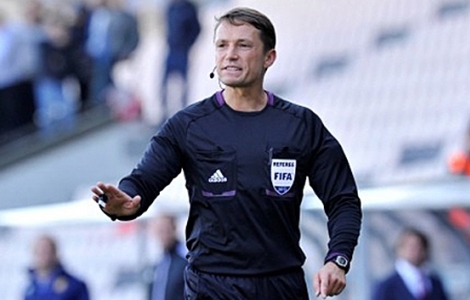 На матчі Україна – Словаччина працюватиме латвійська бригада арбітрів