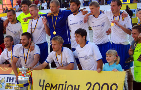 Пляжний футбол: «Майндшер» – чемпіон!