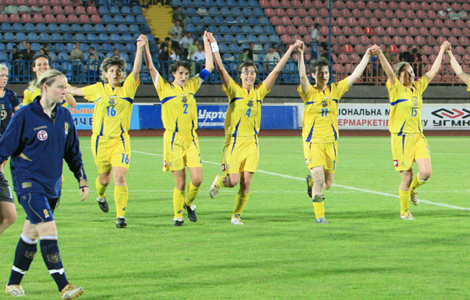 Українки шотландкам – не по зубах