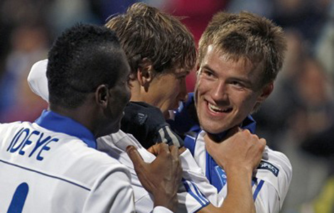 «Динамо» і Ярмоленко – на вершині