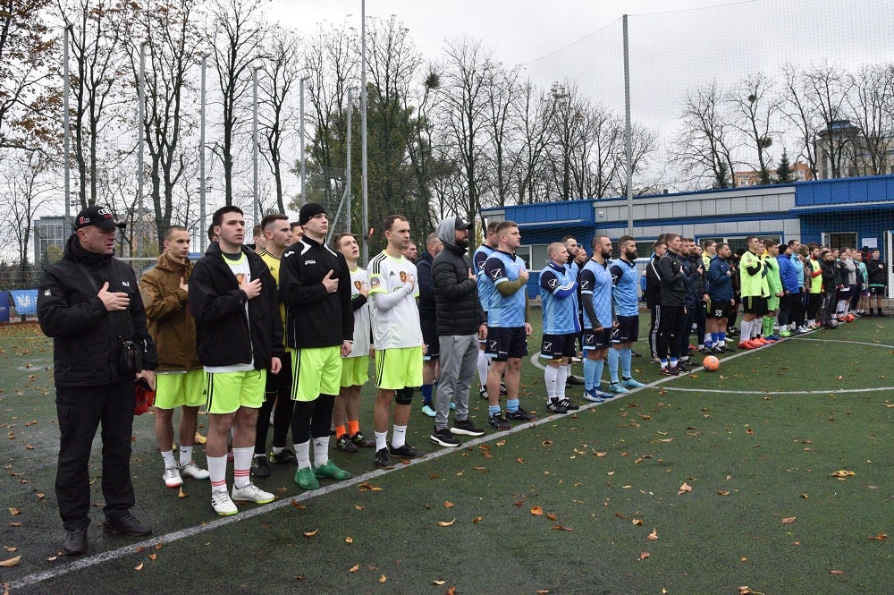 У Києві відбувся футбольний турнір, приурочений до Дня захисників і захисниць України