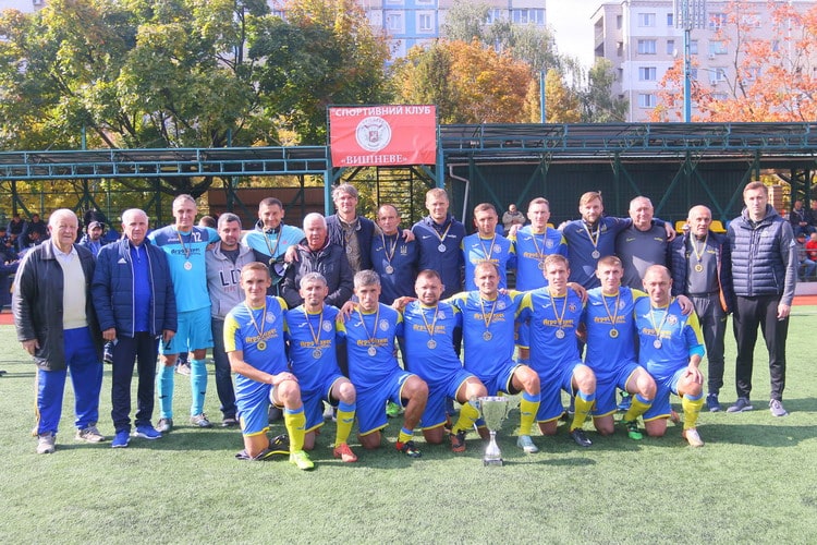 «Агробізнес» із Волочиська переміг у чемпіонаті України серед ветеранів 35+