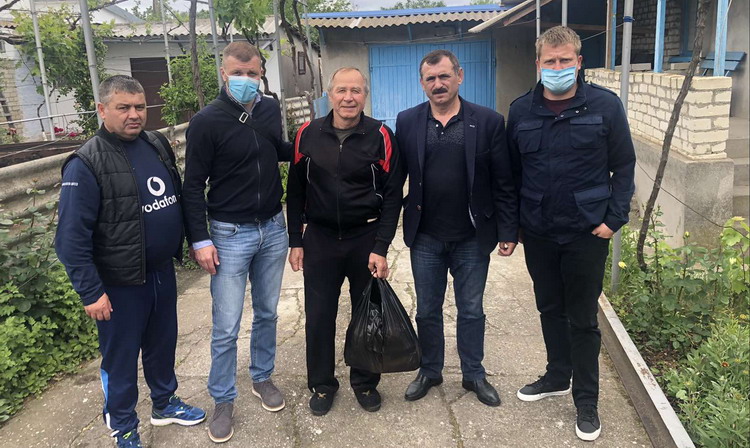 Одеська обласна футбольна асоціація надала допомогу ветеранам південних районів області