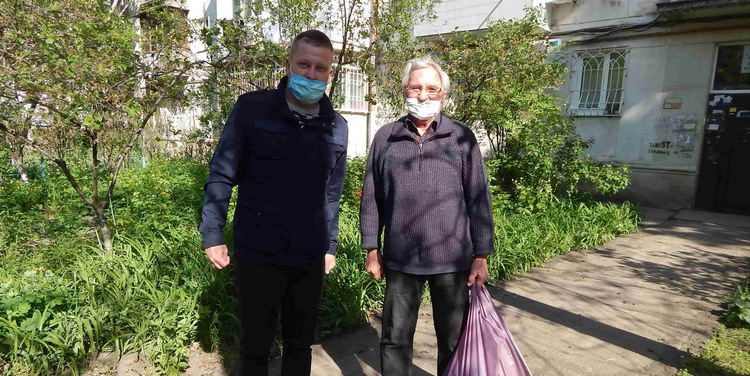 Ветерани одеського футболу отримали продуктові набори від обласної футбольної асоціації