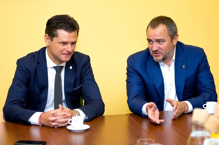 Президенти футбольних асоціацій України й Литви обговорили питання боротьби з договірними матчами