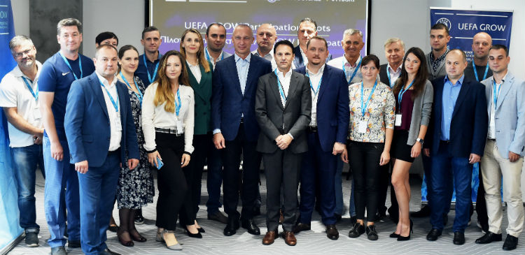 В Києві стартував семінар з реалізації в Україні проекту розвитку масового футболу УЄФА GROW