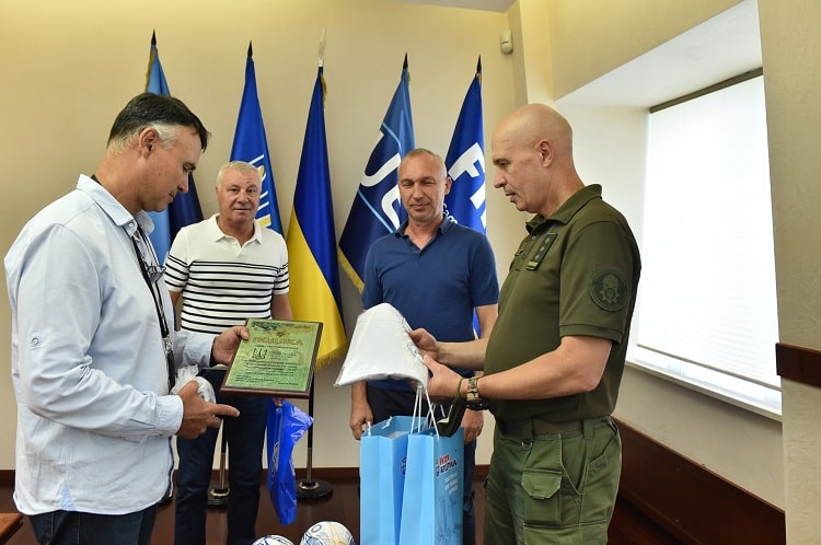 УАФ заохотила спеціальними призами переможців онлайн-змагань «Гвардійський комплекс» під егідою Нацгвардії України
