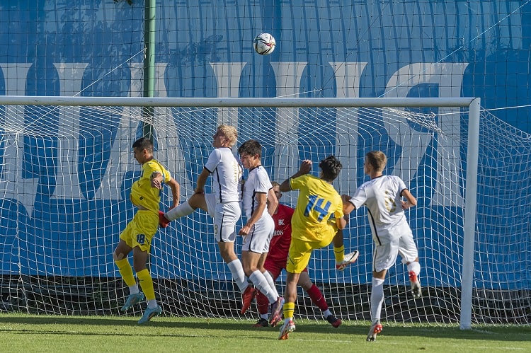 U-17: на НТЗ у Києві юнацька збірна України провела перший контрольний матч