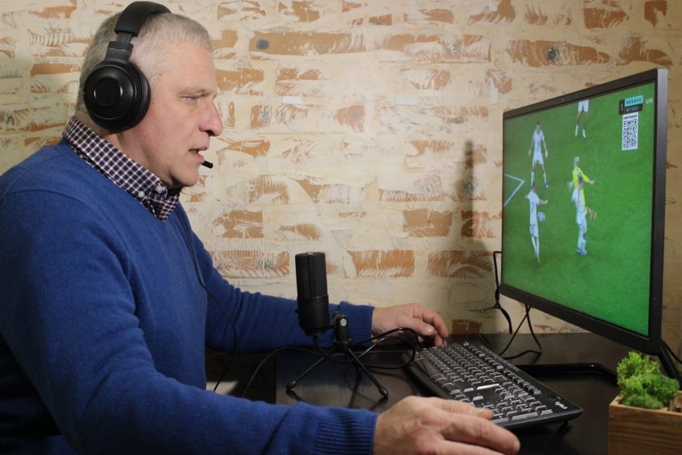 Любомир Покотило: «Особливо важливим є аудіоописовий коментар для поранених уболівальників, які перебувають на реабілітації»