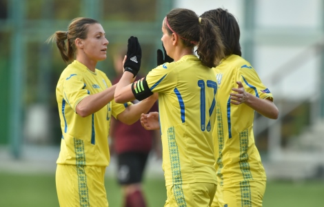 All matches of women's national team of Ukraine