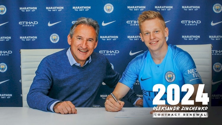 Ukraine's Oleksandr Zinchenko to return for Manchester City in FA