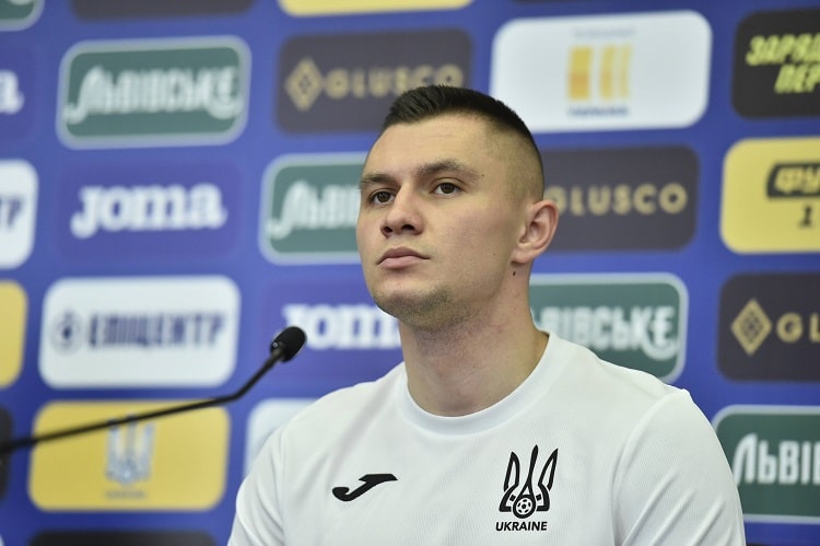 BUDAPEST, HUNGARY - MARCH 6: Oleksandr Zubkov of Ferencvarosi TC