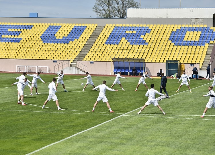 Новини з табору збірної України: ранкове тренування на «Сонячному» (фоторепортаж)
