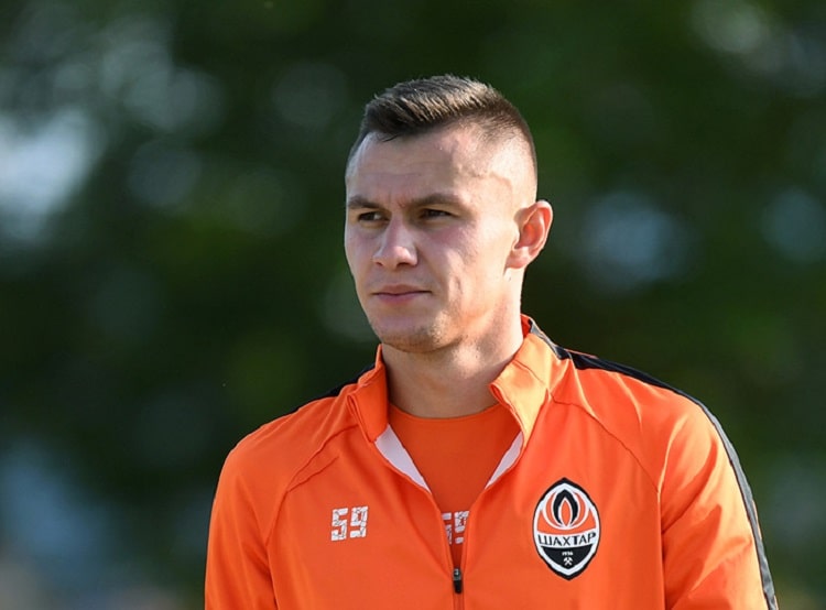 BUDAPEST, HUNGARY - MARCH 6: Oleksandr Zubkov of Ferencvarosi TC