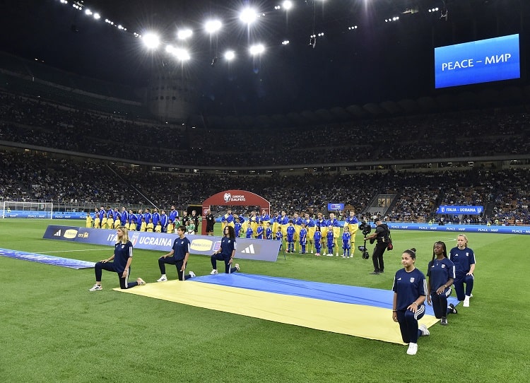 Milan, Italy - September 12, 2023, Federico Dimarco (Italy) during the UEFA  Euro 2024, European Qualifiers, Group C football match between Italy and  Ukraine on September 12, 2023 at San Siro stadium