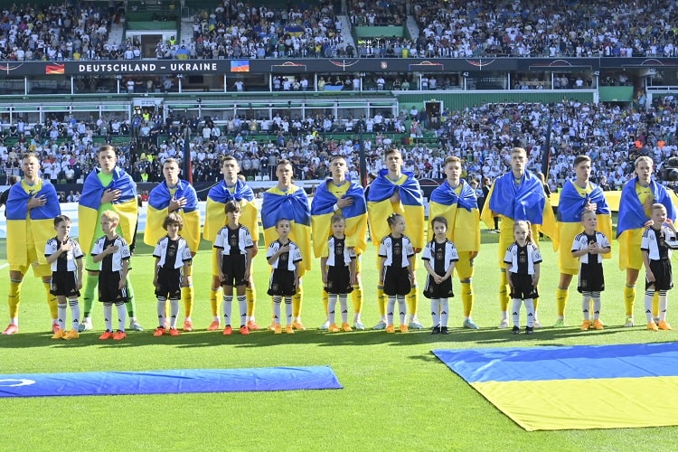Товариський матч. Німеччина — Україна — 3:3