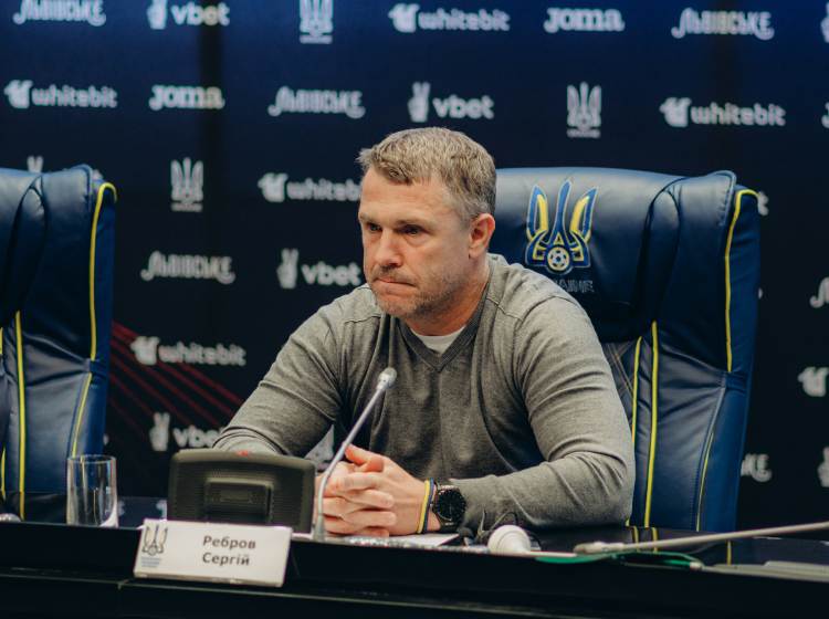 Сергій Ребров: «Ми вже маємо досвід ігор у плей-оф. Упевнений, що наші футболісти готові»