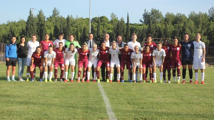 Жіноча збірна України розгромила суперника в товариському матчі