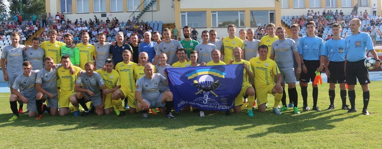 Збірна України серед ветеранів провела свій 99-й матч