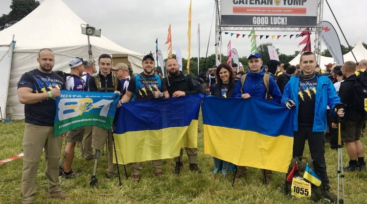 Українські десантники, яких підтримувала ФФУ, перемогли на змаганнях військових у Великій Британії