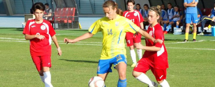 Дівоча збірна України WU-17 перемогла команду Грузії
